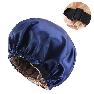 Women Satin Sleeping / Shower Cap