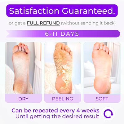 BioVitta Wellness™ Peeling Foot Masks | Get Baby-Soft Smooth Radiant Feet