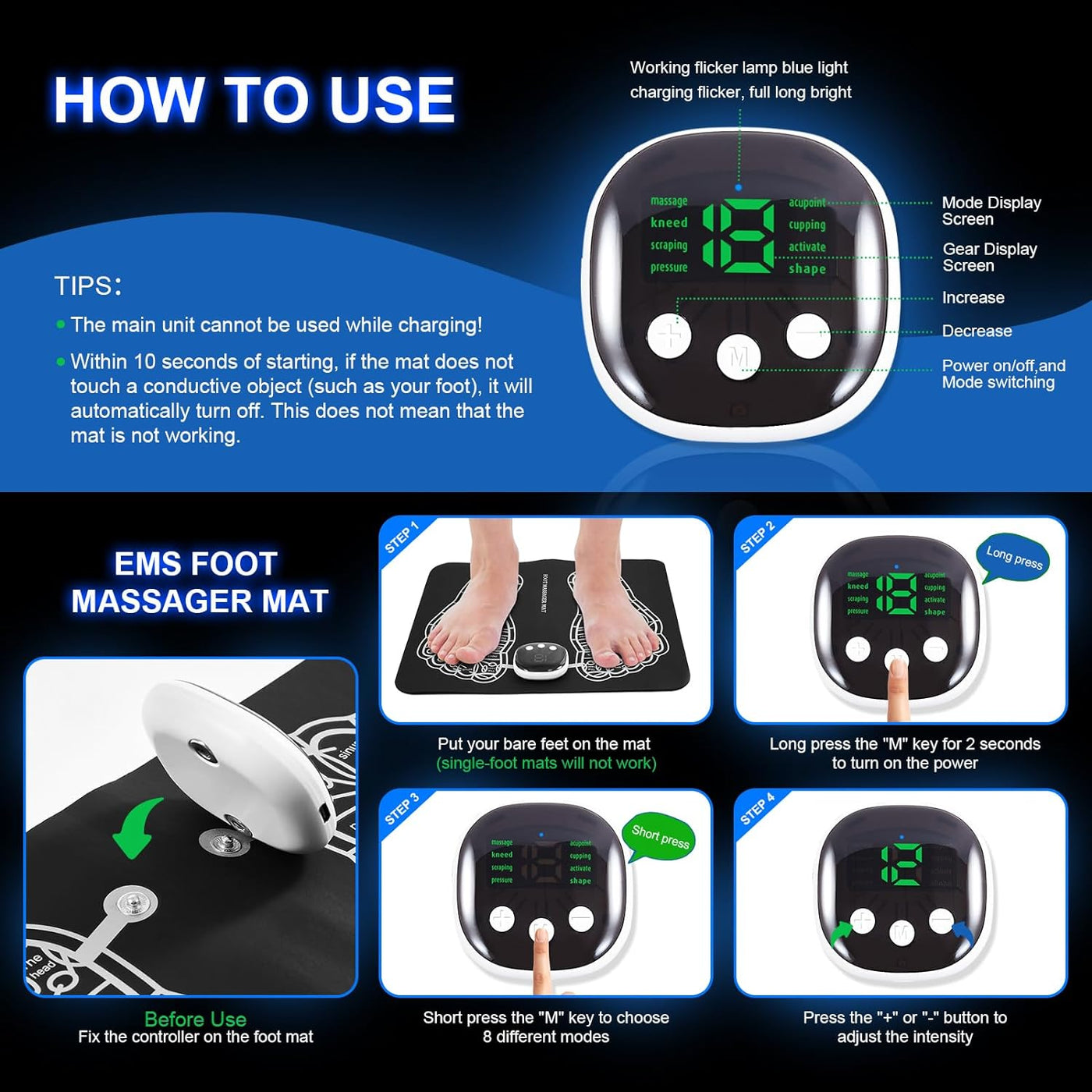 BioVitta™ EMS Foot Massager